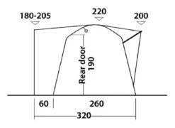Outwell Milestone Shade Drive Away Awning -World Of Camping 111100 6