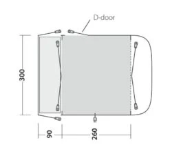 Outwell Newburg 260 Drive Away Awning 21 Outwell Newburg 260 Drive Away Awning -World Of Camping 111102 newburg 260 drawing floorplan3