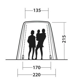 Outwell Dunecrest Drive Away Awning -World Of Camping 111344 dunecrest drawing other4