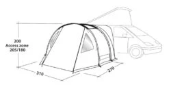 Easy Camp Shamrock Drive Away Awning 19 Easy Camp Shamrock Drive Away Awning -World Of Camping 120398