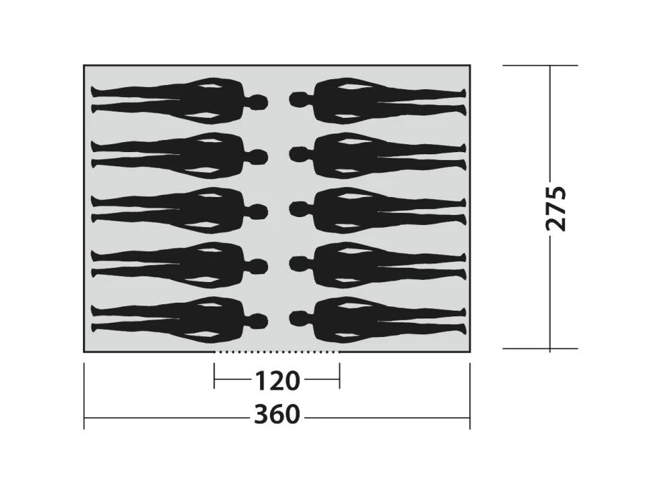 Easy Camp Moonlight Cabin Tent 2 Easy Camp Moonlight Cabin Tent - Image 2