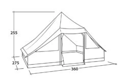 Easy Camp Moonlight Cabin Tent 26 Easy Camp Moonlight Cabin Tent -World Of Camping 120444 moonlight cabin drawing perspective2