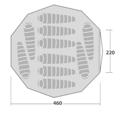 Robens Klondike Grande Tent 10 Robens Klondike Grande Tent -World Of Camping 130174 3