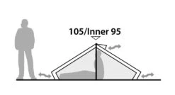 Robens Starlight 2 Tent -World Of Camping 130259 starlight 2 drawing elevation 4