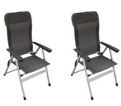 Vango Highbury Textilene Chair (Two Chair Pack) -World Of Camping 2022 vango furniture chairs highbury textilene shadow grey hi double chair mediumsquare 1