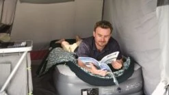 Outwell Camper Lux Sleeping Bag - LEFT ZIP 12 Outwell Camper Lux Sleeping Bag - LEFT ZIP -World Of Camping 230349 camper lux feature photo11