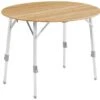 Outwell Custer Round Bamboo Table