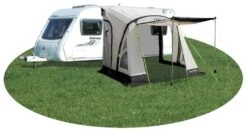 Quest Falcon 260 Poled Porch Caravan Awning -World Of Camping a3501 3 fullsize