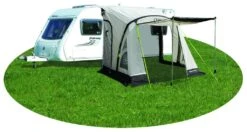 Quest Falcon Air 260 Porch Awning -World Of Camping a3501a photo
