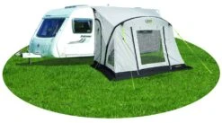 Quest Falcon Air 325 Porch Awning -World Of Camping a3502a photo