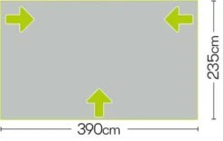 Quest Falcon 390 Poled Porch Caravan Awning -World Of Camping a3503 7 fullsize