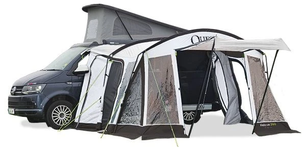 Quest Falcon 300 Low Poled Drive Away Awning 1 Quest Falcon 300 Low Poled Drive Away Awning