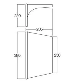 Vango AirBeam Sky Canopy 2.5m -World Of Camping airbeam sky canopy for caravan motorhomes 25mx