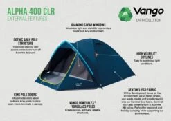 Vango Alpha 400 CLR Tent -World Of Camping alpha 400 clr