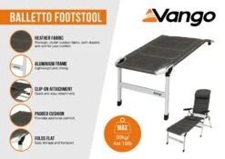 Vango Balletto Footstool -World Of Camping balletto footstool