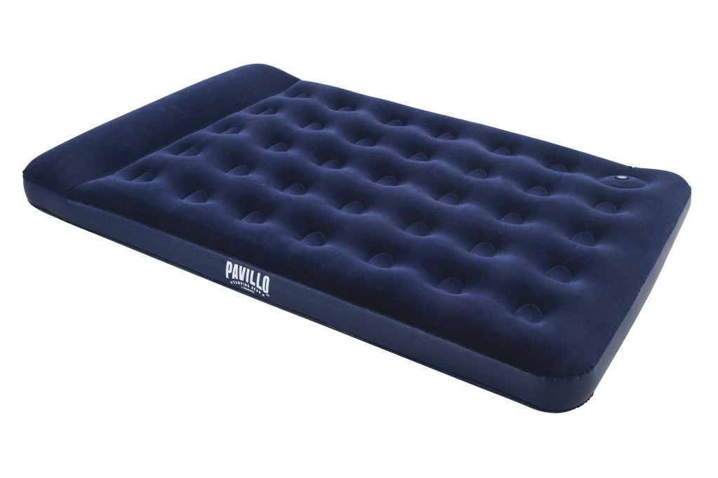 Bestway Double Easy Inflate Flocked Airbed 1 Bestway Double Easy Inflate Flocked Airbed