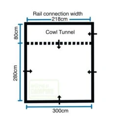 Outdoor Revolution Cayman Classic Low/Mid Drive Away Awning -World Of Camping cayamn copy1