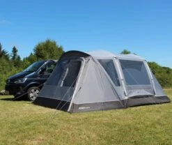 Outdoor Revolution Cayman Curl Air Mid Drive Away Awning -World Of Camping cayman curl air low 2 main 1