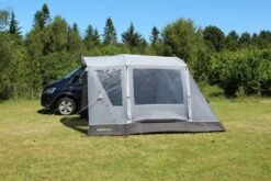 Outdoor Revolution Cayman Curl Air Mid Drive Away Awning -World Of Camping cayman curl air low 7 1