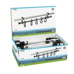 Bo-Camp Coat Rack - 7 Hooks -World Of Camping coat hooks 1