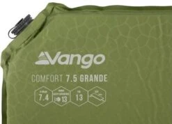 Vango Comfort 7.5 Grande Self Inflating Mat -World Of Camping comfort 75 grande 1