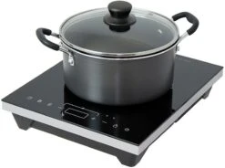 Outdoor Revolution Single Induction Cooker 200-1800W (EU Converter) -World Of Camping cook2125 singleinductionhob l3
