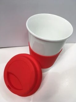 100 X Travel Mug Eco-Ceramic And Silicone -World Of Camping eco cup 1 1 1 2