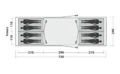 Easy Camp Huntsville 800 Twin Tent -World Of Camping huntsville 800 3