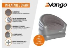 Vango Inflatable Chair -World Of Camping inflatable chair 2