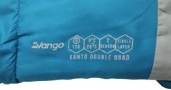 Vango Kanto Double Quad Sleeping Bag -World Of Camping kanto double quad2