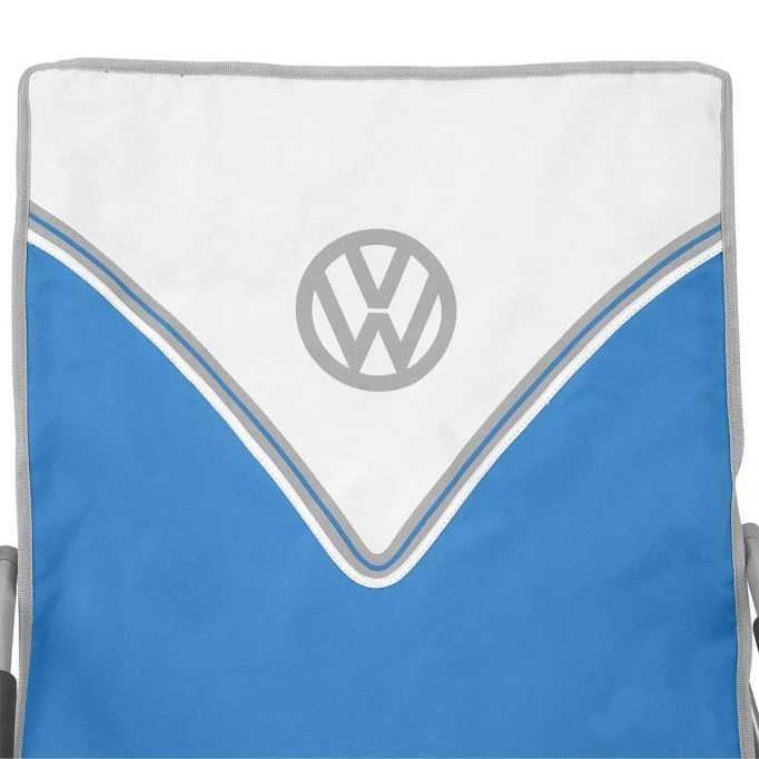 Volkswagen Blue Campervan Folding Low Camping Chair 4 Volkswagen Blue Campervan Folding Low Camping Chair - Image 4