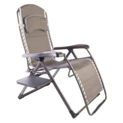 Pair Of Quest Elite Naples Pro Relaxer XL Chairs -World Of Camping naples relaxer side profile 1