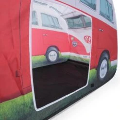 Volkswagen VW Campervan Kids Red Pop Up Tent -World Of Camping ol0180 11 3
