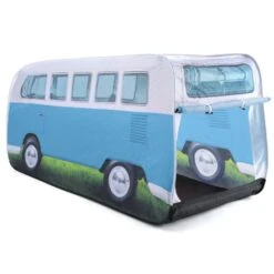 Volkswagen VW Campervan Kids Blue Pop Up Tent 25 Volkswagen VW Campervan Kids Blue Pop Up Tent -World Of Camping ol0180 4 1