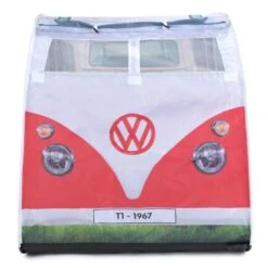 Volkswagen VW Campervan Kids Red Pop Up Tent -World Of Camping ol0180 6 3