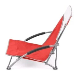 Volkswagen Red Campervan Folding Low Camping Chair -World Of Camping ol0192 vw low folding chair red 4 26d633