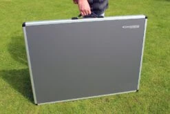 Outdoor Revolution Aluminium Top Camping Table -World Of Camping outdoor revolution aluminium top camping table handle