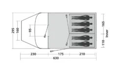 Easy Camp Palmdale 500 Lux Tent -World Of Camping palmdale 500 lux floorplan