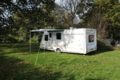 Sunncamp Protekta Sun Canopy 13ft -World Of Camping protekta roll out sun canopy 5 min 2