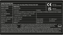 Outwell Rukutu Stove -World Of Camping rukutu 4