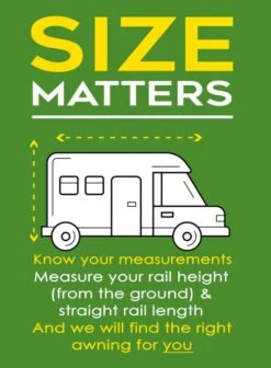 Outdoor Revolution Cayman F/G Mid Drive Away Awning -World Of Camping size matters 22