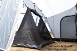 Sunncamp Swift 390 SC Caravan Awning -World Of Camping swift 390 deluxe 13