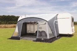 Sunncamp Swift 390 SC Caravan Awning -World Of Camping swift 390 deluxe 1 1