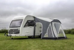 Sunncamp Swift Deluxe 220 SC Caravan Awning -World Of Camping swift deluxe 260 sc 4