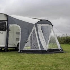 Sunncamp Swift Deluxe 220 SC Caravan Awning -World Of Camping swift deluxe 260 sc 4 1