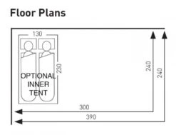 Sunncamp Ultima Versara Air 390 Awning -World Of Camping ultima versara air 390 300 floor plan