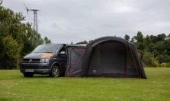 Vango Cove II Low Air Drive Away Awning -World Of Camping vango lifestyle driveaway awnings cove ii air low hi 2