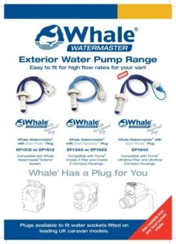 Whale Watermaster EP1612 High Flow Pump -World Of Camping whalewatermasterpumprange 0414 page 001