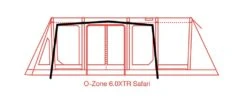 Outdoor Revolution Ozone 6.0 XTR Safari Side Sun Wing -World Of Camping xtr safari 2